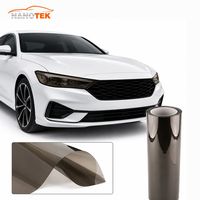 Film de protection professionnel auto-cicatrisant en TPU marron 7,5 mil pour phares de voiture, idéal pour les concessions automobiles et les flottes, garantie 6 ans et plus, vente en gros