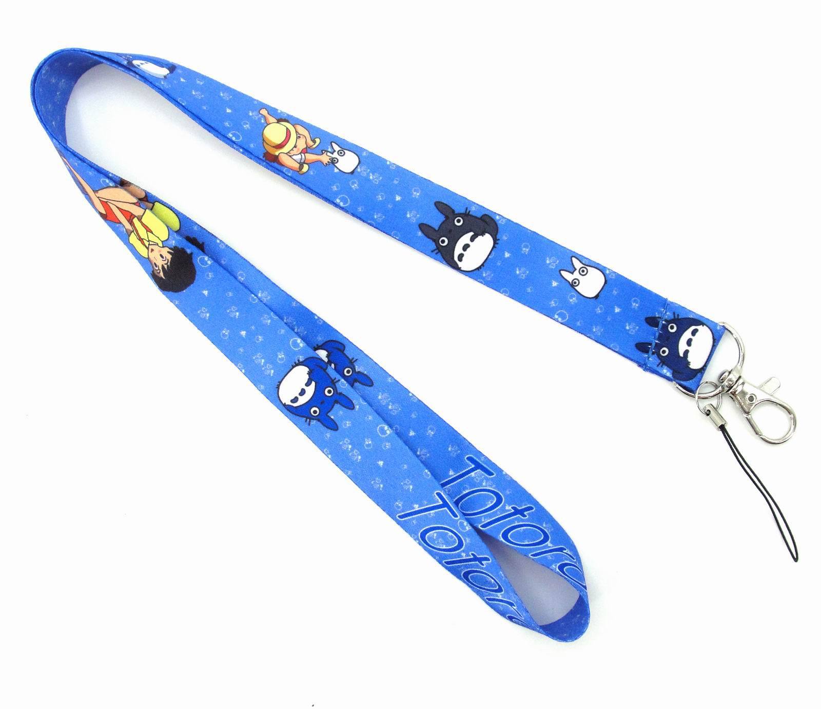 Lovely Cartoon Totoro Lanyards Wholesale Phone Neck Anti-Lost Phone Stain Lanyard Card Holder Accessories Promotional Gift Image 3