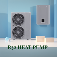 Bomba de calor aire-agua Split respetuosa con el medio ambiente de uso doméstico con inversor R32 ErP A +++ EVI DC