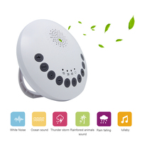 Portable White Noise Machine Nature Sound Box Rain Thunder Ocean Sound pour l'aide au sommeil Machine à bruit blanc facile à utiliser