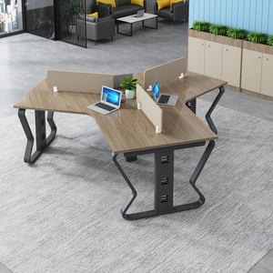 โต๊ะทำงานที่ทันสมัยโต๊ะทำงาน2 4 6คนรูปทรง Y โต๊ะคอมพิวเตอร์ซ่อมแซมเพลงโต๊ะทำงานโต๊ะทำงานโต๊ะทำงานเฟอร์นิเจอร์สำนักงาน - Product Image 2
