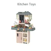 JXB 36 PCS accessori ragazze ragazzo cucina funzione acqua giocattolo da cucina per bambini simulare cucinare set da cucina giocattoli regalo per età