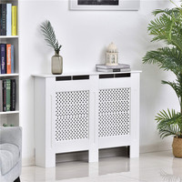 Armoire de radiateur moderne en MDF avec écran de protection chauffant pour meubles de maison dans le salon et la chambre à coucher