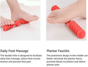 Rodillo de Masaje para Pies Doble, Herramienta para Aliviar el Estrés y el Dolor del Arco del Talón por Fascitis Plantar - Product Image 6