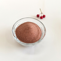 Sable de grenat rose alluvial LM haute pureté 80 mesh, abrasif pour découpe jet d'eau et sablage