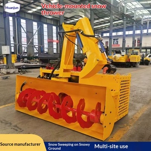 Modification Snow <b>Throwing</b> Machine Winter Road Snow Cleaning Snow Sweeping Machine Vehicle-Mounted Snow Removal Snow Lifting - Product Image 1