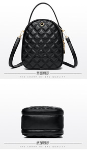 Sac à main pour femme en cuir PU de haute qualité, design luxueux, sac messager tendance - Product Image 5