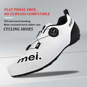Mcycle Aero Chaussures de cyclisme plates sans clip Chaussures de cyclisme antibactériennes pour vélo de route et <span class=keywords><strong>VTT</strong></span> - Product Image 5