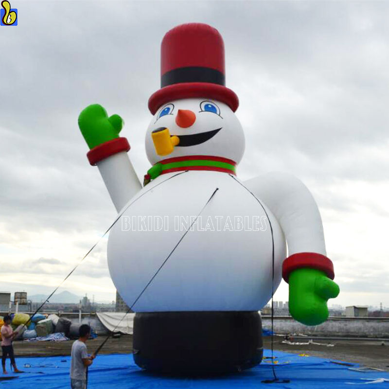 De Nieve Inflable Gigante Munecos Inflables Navidad Remate Muñeco