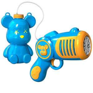 Pistolet à bulles entièrement automatique <span class=keywords><strong>Violence</strong></span> Bear - Souffleur de bulles électrique portable et lumineux - Jouet viral pour <span class=keywords><strong>enfants</strong></span> - Product Image 1
