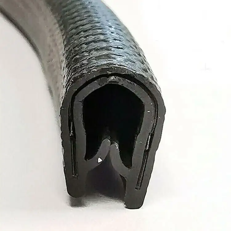 auto door glass rubber U channel seal strip
