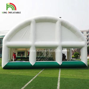 Tente gonflable de <span class=keywords><strong>grande</strong></span> arche de terrain de football <span class=keywords><strong>20m</strong></span> x 10m x 7m tente de gymnase Commercial extérieur pour location - Product Image 3