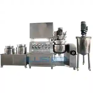 Special Toothpaste Production Line Making Vacuum Emulsifying High Shear Mixer Homogenizer Cosmetic Cream Paste Making Machine