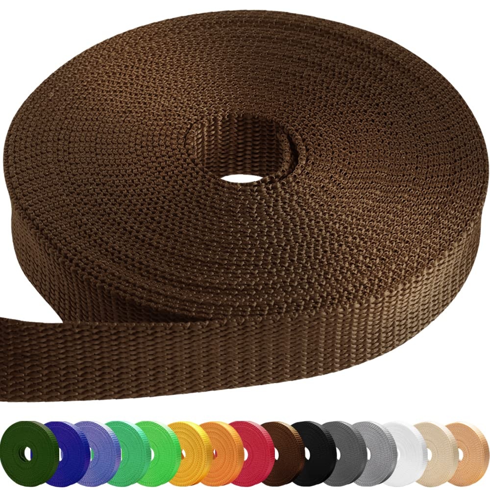 Heavy Duty Polypropylene 1 Inch 2 Inch Webbing for Climbing Outdoors Indoors