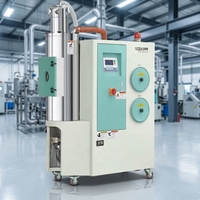 Séchoir de déshumidification compact 3 en 1 à rotor en nid d'abeille pour plastique PET/TPU/PA/PMMA/PBT granulés de résine