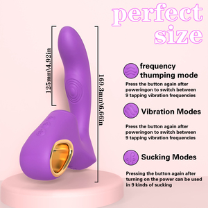 S-hande 3 in 1 Hot Selling Clitoral Sucker <b>Vibrator</b> G-Spot Clitoral Stimulation Adult Sex Toys Wholesale - Product Image 6