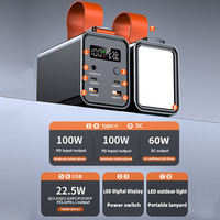 Batterie externe grande capacité 50000 mAh PD 100W, charge super rapide, chargeur de téléphone portable, chargeur d'ordinateur portable, chargeur rapide, batteries externes pour ordinateur