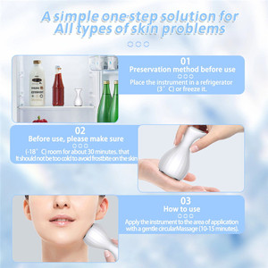 Esferas de Hielo Faciales Metálicas Personalizadas para el Cuidado de la Piel del Cuerpo, Herramientas para Masaje Refrescante de Cuello y Ojos, Eliminador de Arrugas y Reafirmante - Product Image 5