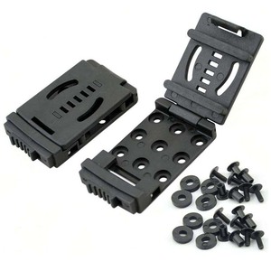 Cinturón táctico bucles Clip de cinturón para funda/cuchillo Kydex vaina <span class=keywords><strong>QLS</strong></span> MOLLE sistema de bloqueo rápido caza - Product Image 1
