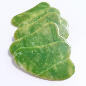 Popular vender Nanfang Jade guasha herramienta de forma de corazón, buena para <span class=keywords><strong>la</strong></span> salud verde guastone - Product Image 3
