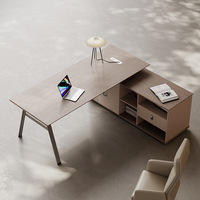 Ensemble de chaises de bureau pour directeur moderne Bureau d'affaires simple, luxueux et élégant du patron