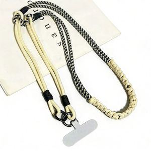 Hand Woven Airplane Buckle Customized Nylon Lanyards for Mobile Phone Necklace Seven Core Umbrella Rope <b>Camera</b> Hanging Rope - Product Image 6