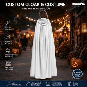 Personalizada personalizada poliéster impreso diseño Cosplay Halloween Navidad capa <span class=keywords><strong>TV</strong></span> película disfraces para publicidad festivales cualquiera - Product Image 1