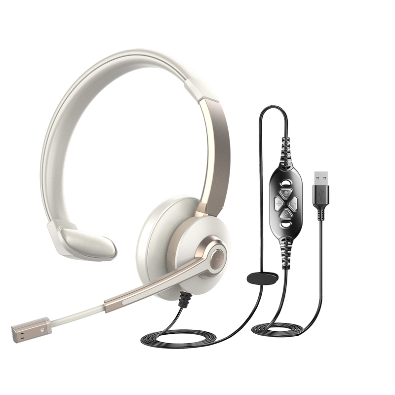 On Ear Wireless Headphones Computer Headset