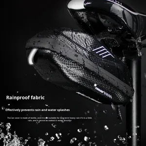 WILD MAN E7S <span class=keywords><strong>MTB</strong></span> Fiets Reflecterende Zadeltas Achtertas Gereedschapstas Fietszadel Hardcase Fietszadelpen Hardcase - Product Image 1