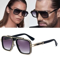 Moda Cool LXN-EVO stile quadrato pilota occhiali da sole uomo donna Vintage classico Design del marchio occhiali da sole tonalità 95882