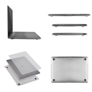 Étui pour ordinateur portable en plastique transparent mat mince résistant aux rayures pour <span class=keywords><strong>Macbook</strong></span> <span class=keywords><strong>Pro</strong></span> Étui rigide pour <span class=keywords><strong>Macbook</strong></span> Air 13 pouces Étui de protection - Product Image 5