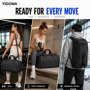 Borsa da Viaggio Impermeabile con Scomparto per Scarpe, Grande Capacità, Multifunzionale, Borsa Sportiva da Palestra, <span class=keywords><strong>Zaino</strong></span> per Laptop da Uomo - Product Image 4