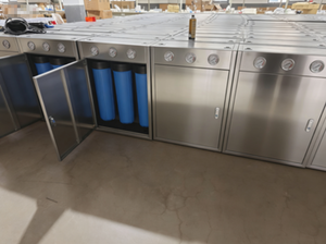 호주 시장 OEM 가능 3단계 빅 블루 정수 필터 20인치 공장가 스테인리스 스틸 케이싱 포함 - Product Image 6