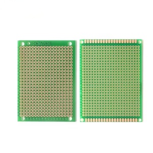 Carte de circuit imprimé universelle verte FR4 simple face pour prototypage, carte de soudure DIY 2,54 mm - Product Image 1