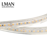 Ruban LED Flexible 9,6W/M avec Connecteurs Mâle-Femelle, Largeur PCB 8mm, DC 24V, SMD 2835, Étanche IP65, Lumières Intelligentes pour