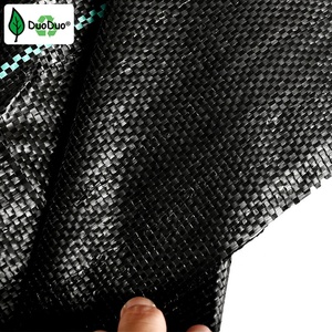 black agricultural mulch film weed barrier landscape fabric anti weed mat weed control roll