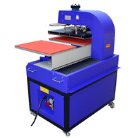 Imprimante à plat automatique XL4060 avec presse à chaud pneumatique à double station à glissière ascendante, nouvelle, 220V/380V pour T-shirts