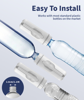 Mini pulvérisateur de bidet électrique portable pliable en ABS, rechargeable, étanche IPX6, écologique, pour l'hygiène des toilettes en voyage en extérieur