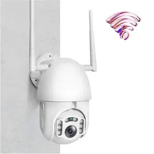 IP WiFi 2MP 1080P无线迷你PTZ速度圆顶CCTV IR On vif视频安全监控IpCam Camara