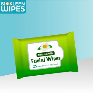 Biokleen Empfindliche Haut Pflege Kostenloser Öl Make-Up Entferner Reinigung Gesichts Reinigung Nass Wipes