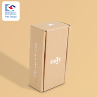 Boîte d'Expédition Kraft, Emballage en Carton Rigide pour Petites Boîtes d'Envoi