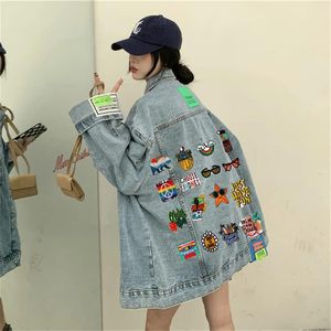 Sac à chapeau en gros patchs brodés fer à repasser sur transfert de chaleur multicolore plage voyage Style petit patch de broderie pour sac à dos - Product Image 5