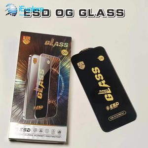 Iexplore กระจกอลูมิเนียมสูง0.4มม. กระจกนิรภัยกันฝุ่นเคลือบน้ำมันพลาสม่าสองชั้นป้องกันฝุ่นสำหรับ iPhone 16 PROMAX - Product Image 4