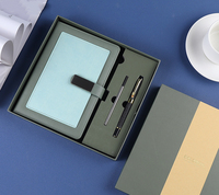 Coffret Cadeau Carnet d'Affaires, Compagnon de Réunion de Bureau, Sac à Main, Carnet de Haute Qualité, Logo