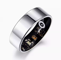 Bague Intelligente Multifonctionnelle Étanche Couleur Unie, Moniteur de Fitness, Fréquence Cardiaque et Sommeil, Contrôle à Distance, Bijou de Doigt