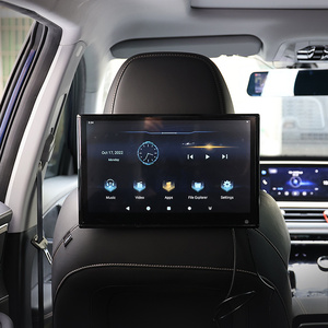 4k tela 8 cores 13.3 polegada wifi android, monitor de encosto de cabeça do carro tela sensível ao toque 13.3 eletrônica