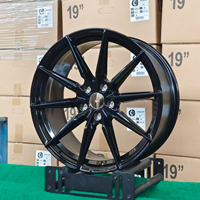 Vente directe d'usine, vente en gros, moyeux de roue de voiture de tourisme en alliage d'aluminium multi-rayons, performances, 5*100 5*112 5*114.3 5*120 Pcd