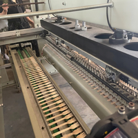 Machine de production automatique de couverts en bois jetables, équipement de fabrication de cuillères, fourchettes et couteaux en bois avec inspection visuelle