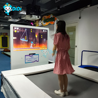 Jeux interactifs avec capteur Kinect d'intérieur Parc de trampoline à écran HD Aire de jeux pour enfants Centre commercial pour enfants