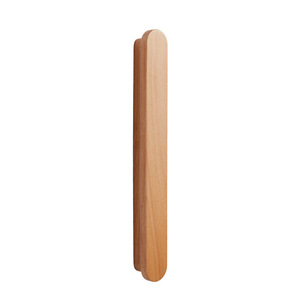 Wooden Cabinet Handle T Shaped Mushroom Single Hole Eco Friendly Scandinavian <b>Style</b> For Cabinet Doors - Product Image 4
